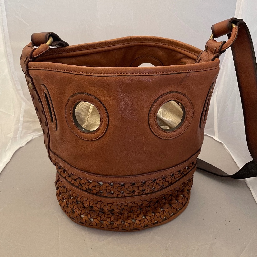 Anthropology Holding Horses Bucket Bag